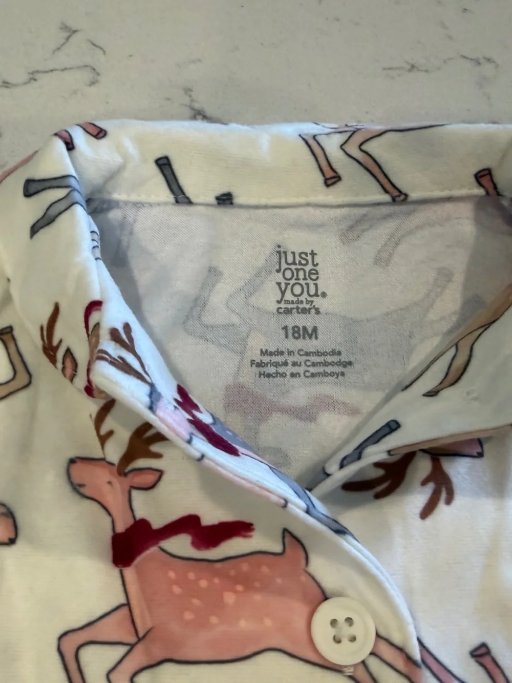 Carter’s Reindeer PJs (2-pc set)